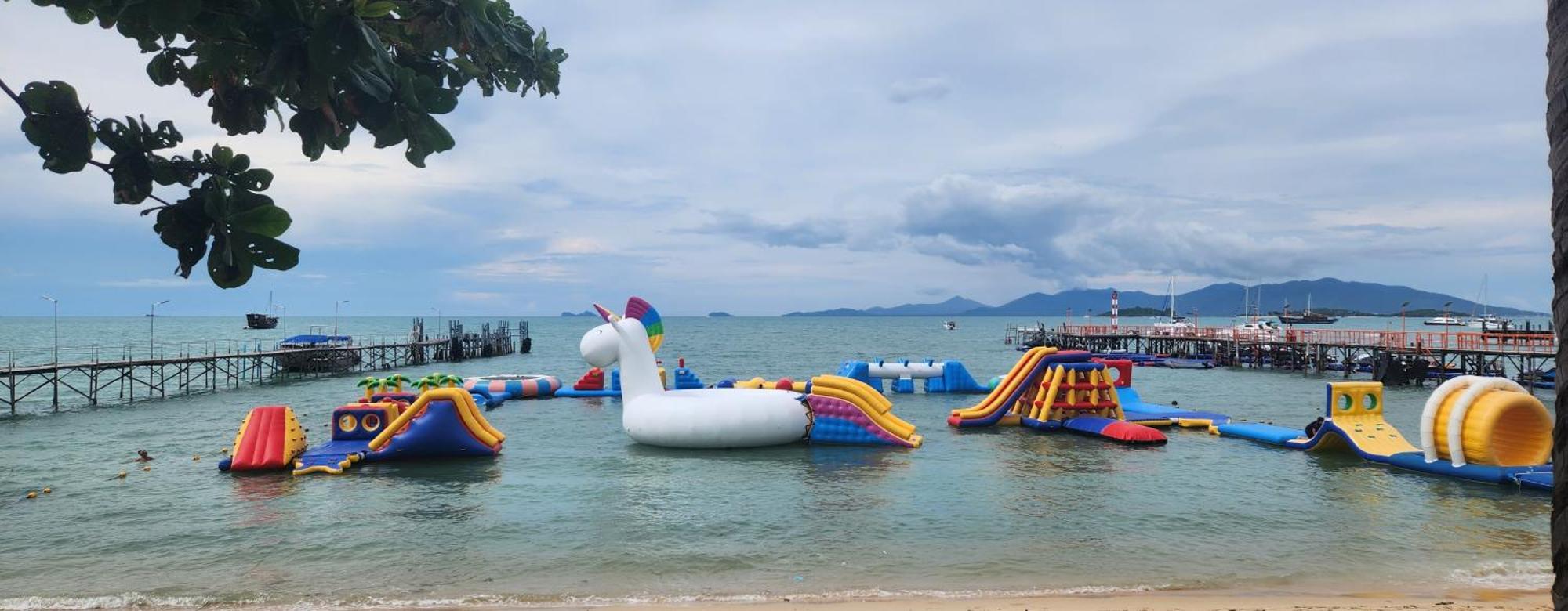 Samui Pier Beach Front & Resort Pantai Bangrak Luaran gambar